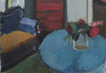 Load image into Gallery viewer, Mid Century Interior Oil Painting From Sweden
