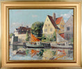 Load image into Gallery viewer, Original Oil Painting Vintage Mid Century By S S Christensen
