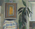 Load image into Gallery viewer, Mid Century Interior Oil Painting by I Jerkeman From Sweden
