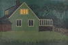 Mid Century Vintage Oil Painting From Sweden by G Larsson