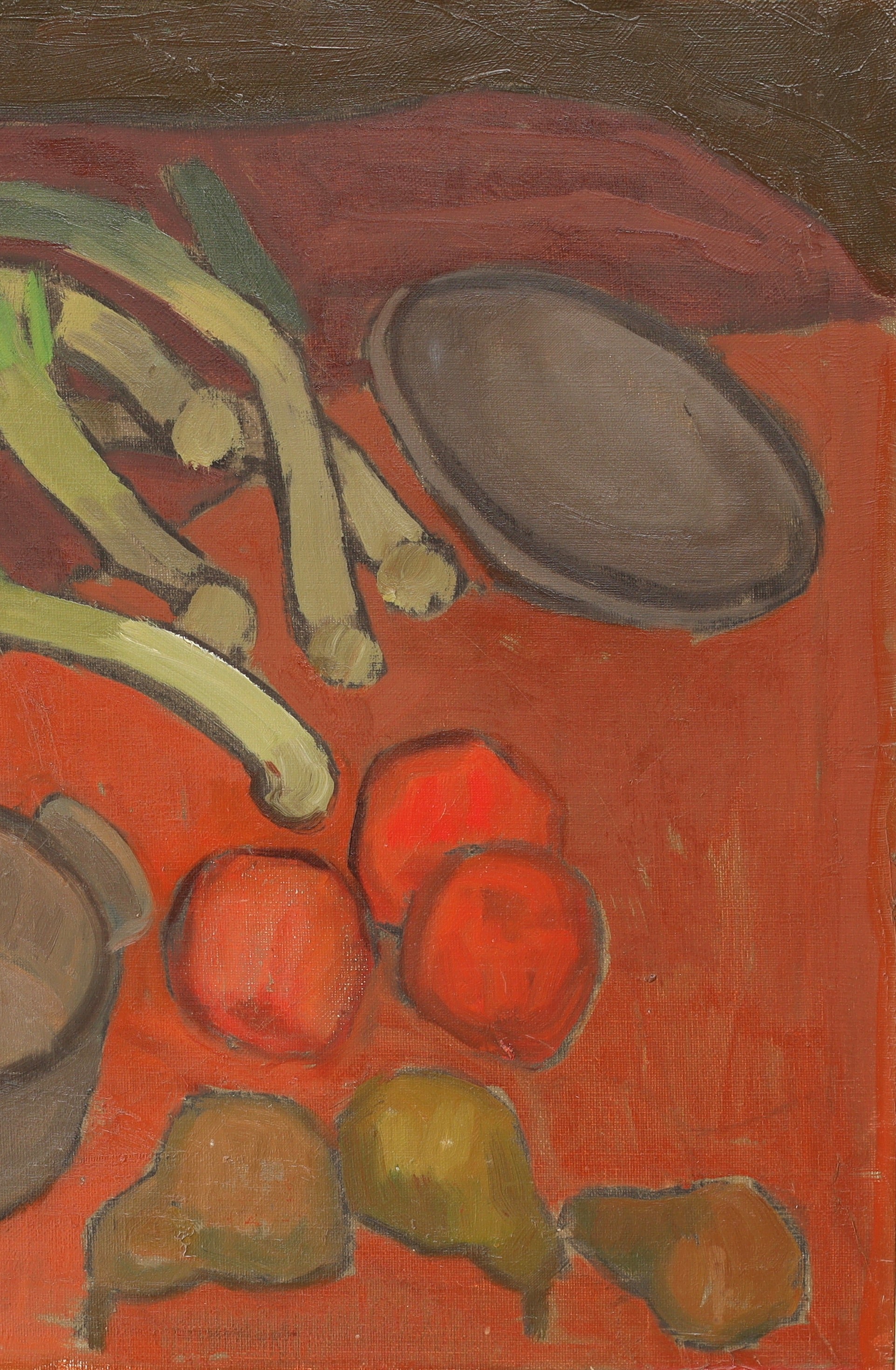 Large Vintage Mid Century Still Life From Sweden Vintage Art Room