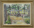 Load image into Gallery viewer, Vintage Art Room Original Mid Century Oil Painting From Sweden
