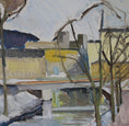 Load image into Gallery viewer, Mid Century Original Landscape Oil Painting From Sweden
