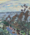 Vintage Original Landscape Oil Painting From Sweden by H Ekvall