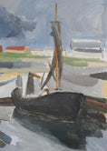 Load image into Gallery viewer, Mid Century Oil Painting from Sweden By H Almqvist
