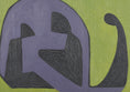 Load image into Gallery viewer, Mid Century Figurative Abstract Oil Painting From Sweden
