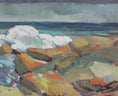 Load image into Gallery viewer, Vintage Mid Century Seascape Oil Painting By C Berndtsson Sweden
