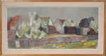 Vintage Mid Century Landscape Painting From Sweden