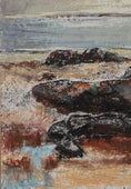 Load image into Gallery viewer, Mid Century Vintage Art Room Oil Painting By E Emmanuelsson Sweden
