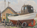 Load image into Gallery viewer, Mid Century Original Oil Painting From Sweden By Eskil Skans
