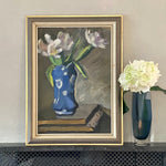 Vintage Still Life Oil Painting By Arne Granhall From Sweden 1936