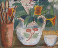 Load image into Gallery viewer, Original Vintage Still Life Oil Painting from Sweden
