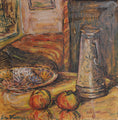 Load image into Gallery viewer, Vintage Mid Century Oil Painting Signed S Valberg from Sweden
