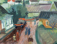 Load image into Gallery viewer, Original Oil Painting Vintage Mid Century By P Reutersvärd Sweden
