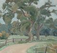 Load image into Gallery viewer, Mid Century Vintage Landscape From Sweden by W Lindberg
