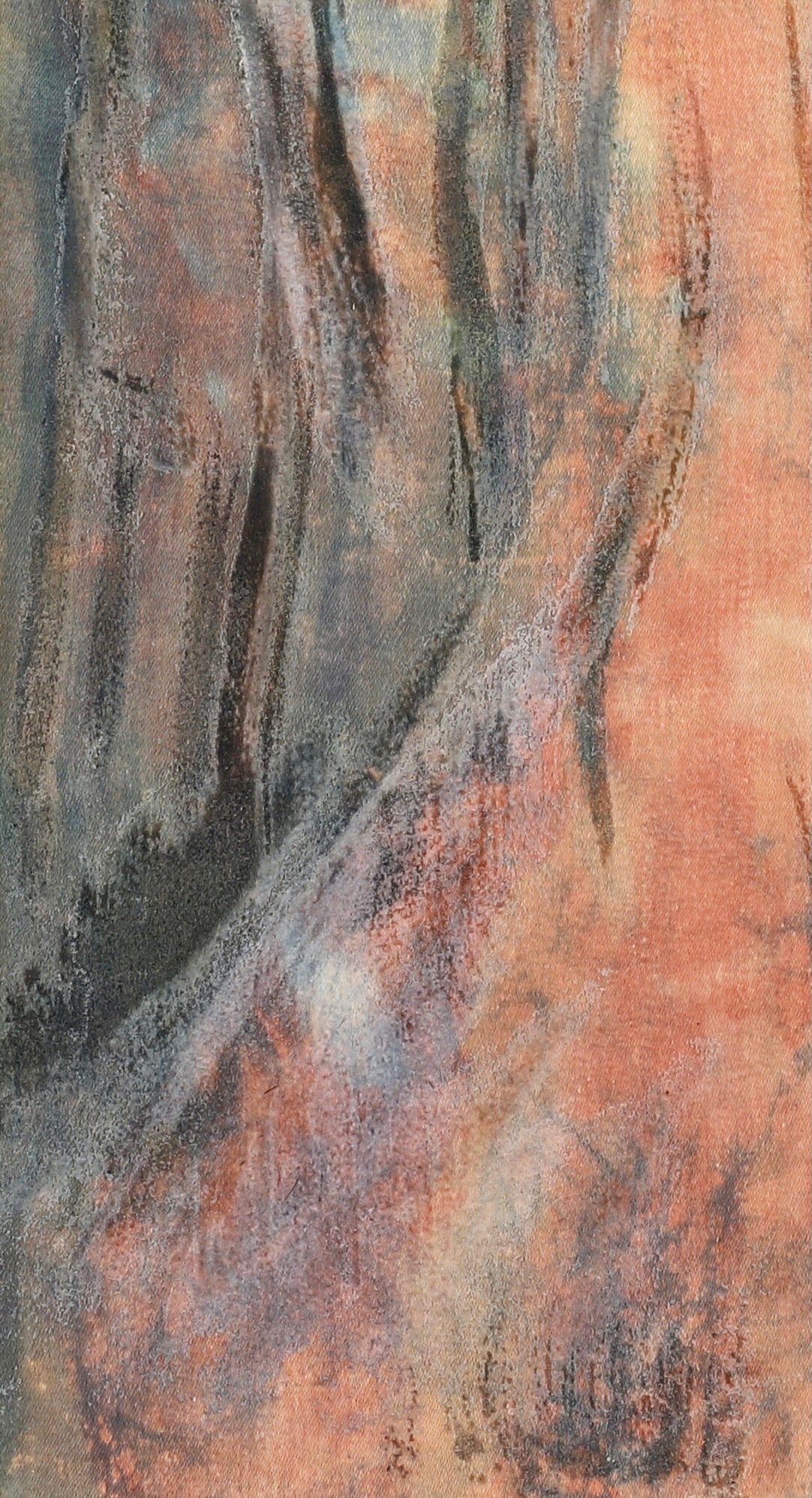 Original Vintage Figure Oil Painting From Sweden