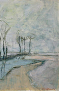 Load image into Gallery viewer, Mid Century Vintage Landscape From Sweden
