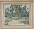 Load image into Gallery viewer, Mid Century Vintage Landscape From Sweden by W Lindberg
