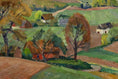 Load image into Gallery viewer, Vintage Art Room Landscape Oil Painting From Sweden by A Larsen 1935

