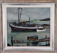 Load image into Gallery viewer, Mid Century Seascape Oil Painting By Allan Erwö Sweden
