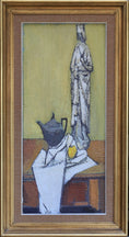 Load image into Gallery viewer, Mid Century Vintage Still Life  Oil Painting by Helge Franzèn 1951 Vintage Art Room
