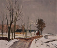 Load image into Gallery viewer, Mid Century Original Landscape Oil Painting From Sweden By G Sandberg
