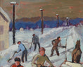 Load image into Gallery viewer, Mid Century Original Oil Painting From Sweden by Bornemark
