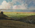 Load image into Gallery viewer, Mid Century Landscape Oil Painting From Sweden
