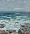 Original Vintage Seascape Oil Painting By C Berndtsson Sweden