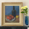 Vintage Mid Century Oil Painting From Sweden