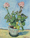 Load image into Gallery viewer, Mid Century Original Still Life Oil Painting Dated 1946 From Sweden
