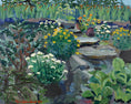 Load image into Gallery viewer, Original Mid Century Oil Painting From Sweden by K Lindblad 1950
