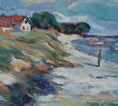 Load image into Gallery viewer, Vintage Seascape Oil Painting From Sweden by Torsten Lidman 1947
