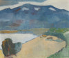 Mid Century Original Landscape Oil Painting From Sweden