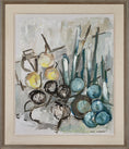 Load image into Gallery viewer, Swedish Vintage Art Still Life Oil Painting
