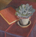 Load image into Gallery viewer, Vintage Art Room Mid Century Still Life Oil Painting From Sweden
