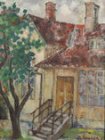 Load image into Gallery viewer, Original Oil Painting Vintage Mid Century By J Kowner From Sweden
