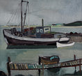 Load image into Gallery viewer, Mid Century Seascape Oil Painting By Allan Erwö Sweden
