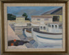Vintage Mid Century Oil Painting By A A Jönsson Sweden