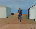 Load image into Gallery viewer, Mid Century Original Oil Painting From Sweden By E Elfwen
