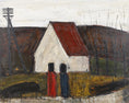 Load image into Gallery viewer, Mid Century Oil Painting from Sweden By P B Sorensen
