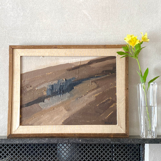 Mid Century Vintage Landscape From Sweden