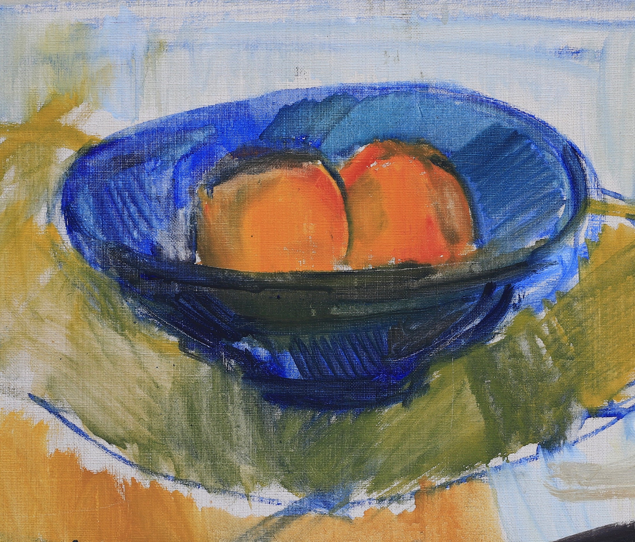 Large Vintage still Life Oil Painting A Nilsson Sweden