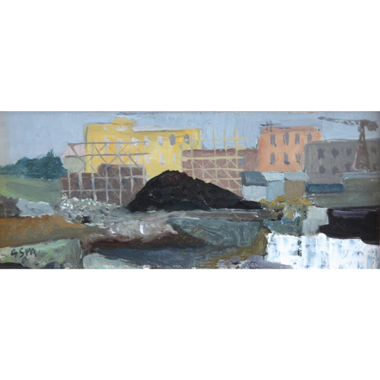 Vintage Framed Oil Painting by Listed Artist Gunnar S Malm Sweden