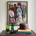 Load image into Gallery viewer, Original Mid Century Oil Painting From Sweden by G Falck
