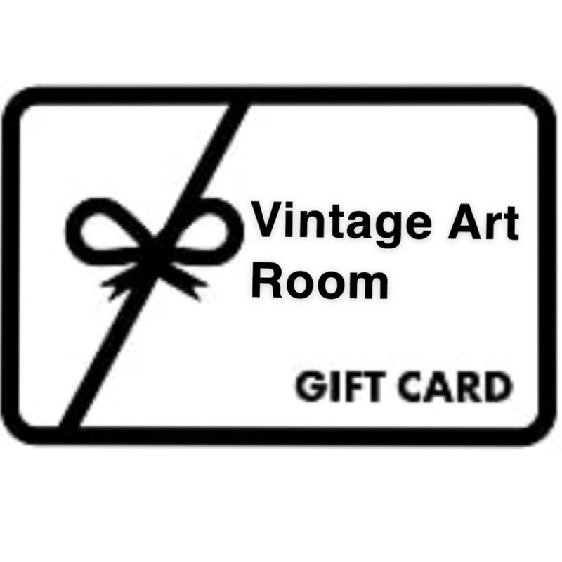 Vintage Art Room Gift Card