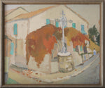 Vintage Mid Century Art Landscape From Sweden EH Jacobsson