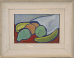 Vintage Mid Century Still Life Oil Painting From Sweden