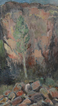 Load image into Gallery viewer, Mid Century Original Landscape Oil Painting From Sweden by A Lindman
