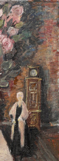 Load image into Gallery viewer, Mid Century Interior Oil Painting From Sweden By A Berg
